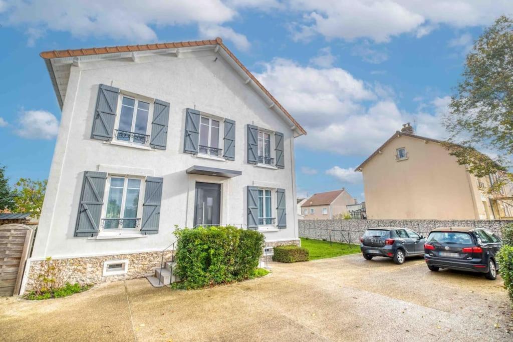 Villa Saint-Mard - King Size Bed - 10Min Aeroport Cdg 25Min Paris By Train Exteriör bild