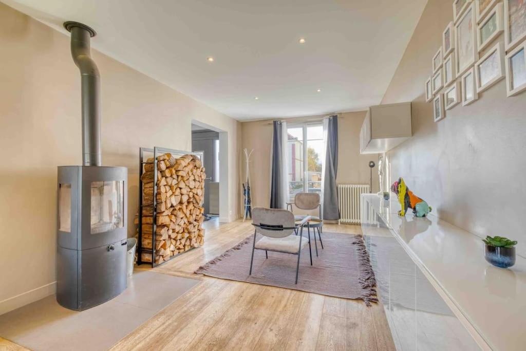 Villa Saint-Mard - King Size Bed - 10Min Aeroport Cdg 25Min Paris By Train Exteriör bild
