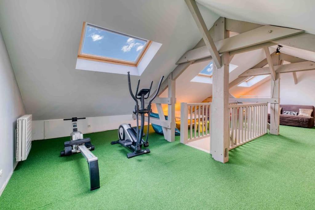 Villa Saint-Mard - King Size Bed - 10Min Aeroport Cdg 25Min Paris By Train Exteriör bild