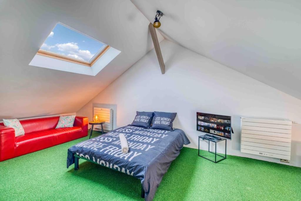 Villa Saint-Mard - King Size Bed - 10Min Aeroport Cdg 25Min Paris By Train Exteriör bild