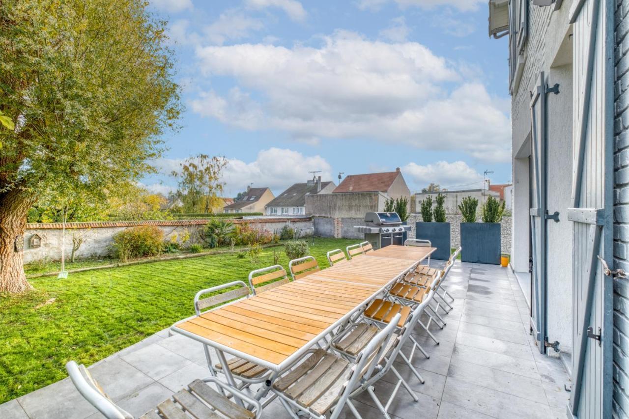Villa Saint-Mard - King Size Bed - 10Min Aeroport Cdg 25Min Paris By Train Exteriör bild
