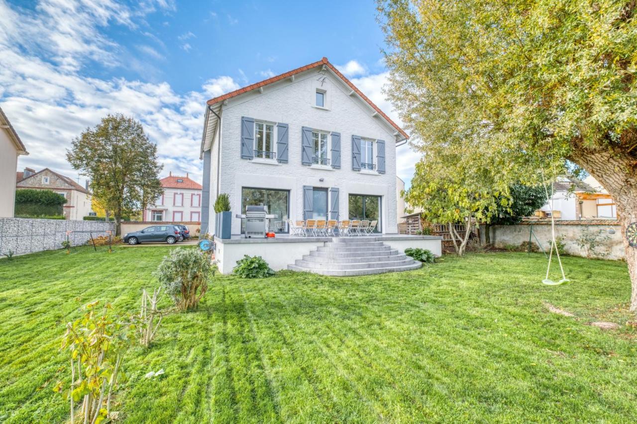 Villa Saint-Mard - King Size Bed - 10Min Aeroport Cdg 25Min Paris By Train Exteriör bild